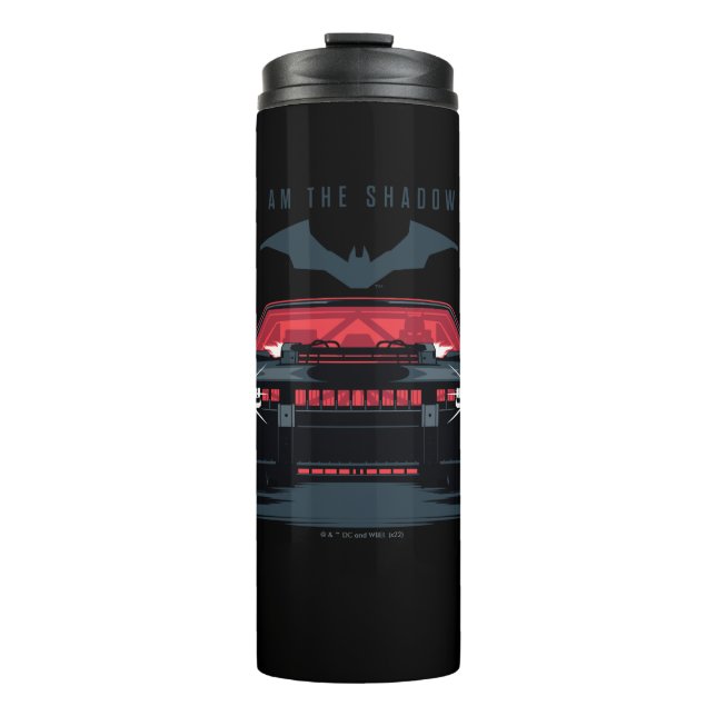 Bouteilles Isothermes Batman Batmobile - Je Suis L'Ombre (Devant)