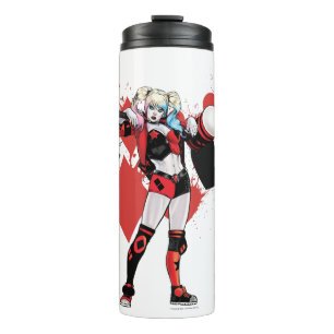Bouteilles Isothermes Batman Harley Quinn Hearts & Diamonds Splatter