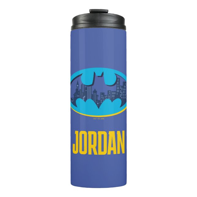 Bouteilles Isothermes Batman | Symbole de la ville de Gotham (Devant)