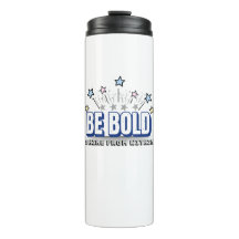 BE BOLD - Bleu motivationniste