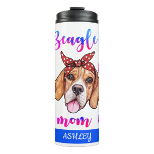 Bouteilles Isothermes Beagle Maman mignonne Fête des Mères Amoureux des