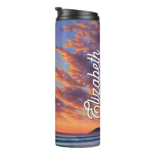 Bouteilles Isothermes Beau bleu Turquoise Ocean Sunset