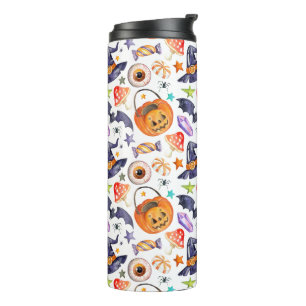 Bouteilles Isothermes Beau Halloween illustration Bain de papier d'envel