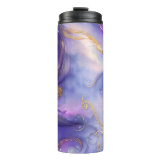 Bouteilles Isothermes Beau Motif violet torride sans joint