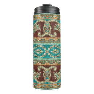Bouteilles Isothermes Beautiful, arab, arabic, arabian, arabesque fabric