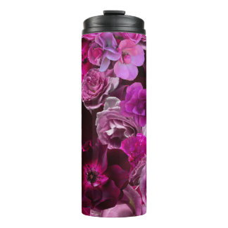 Bouteilles Isothermes Beautiful Purple Rose Collage