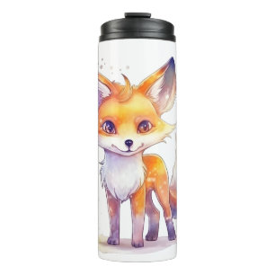 Bouteilles Isothermes Bébé mignon renard thermale Tumbler