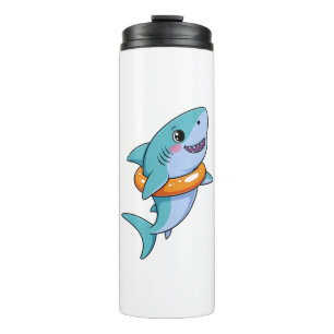 Bouteilles Isothermes Bébé Requin Mignon Avec Flotteur Enfants