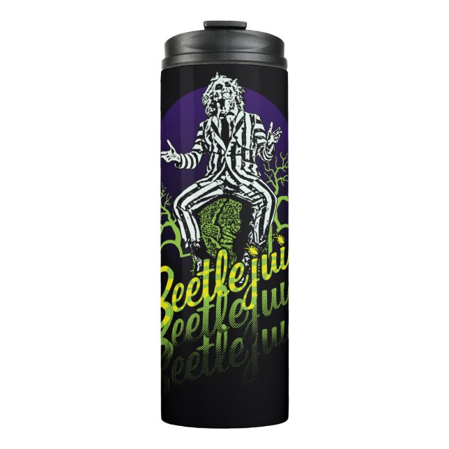 Bouteilles Isothermes Beetlejus | Assis sur une pierre tombale (Devant)