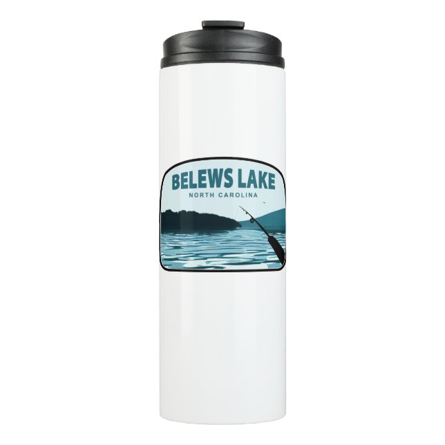 Bouteilles Isothermes Belews Lake North Carolina Fishing Rod (Devant)