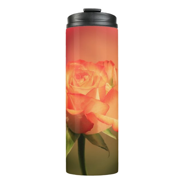 Bouteilles Isothermes Belle photo de Rose romantique (Devant)