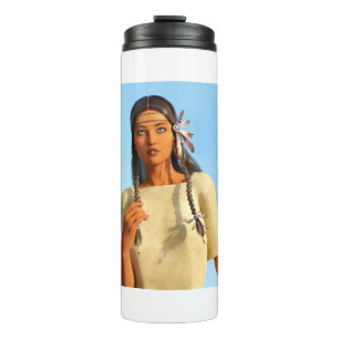 Bouteilles Isothermes Belle tenue autochtone amérindienne