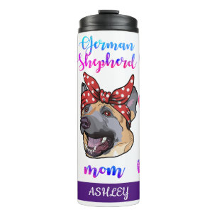 Bouteilles Isothermes berger allemand maman mignonne Amoureux des chiens