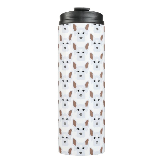 Bouteilles Isothermes Bergers blancs allemands sur Tumbler (Devant)