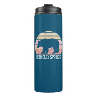 Berkeley Springs West Virginia Retro Bear