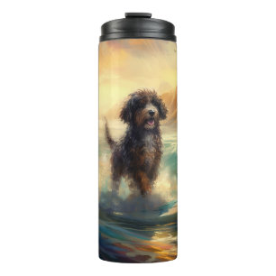 Bouteilles Isothermes Bernedoodle Beach Surf Peinture