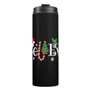 Bouteilles Isothermes BEST CROYEZ NOËL PAJAMA CHIRT JAMAIS Noël