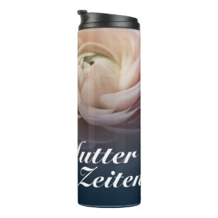 Bouteilles Isothermes Beste Mutaller Zeiten mit großer rosa Rose