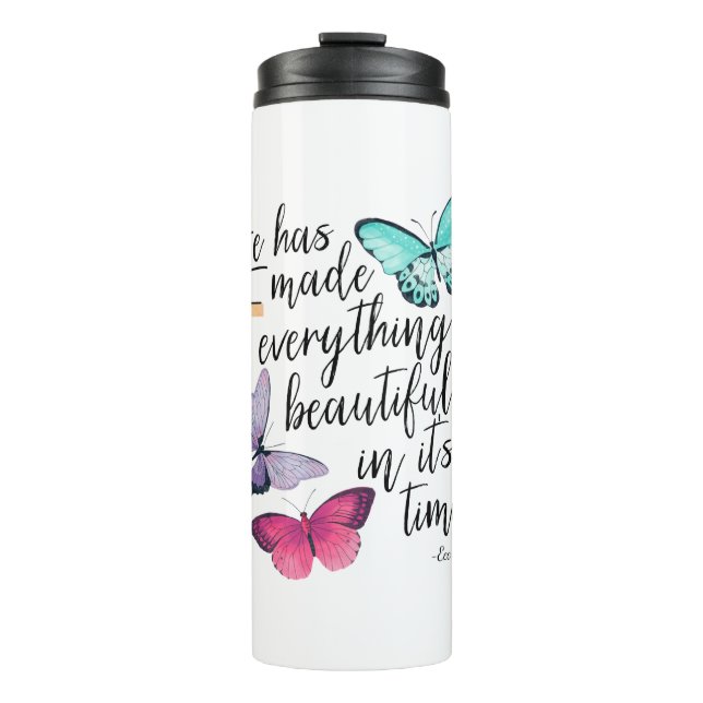 Bouteilles Isothermes Bible Verse Cross Ecclesiastes Ecc (Devant)