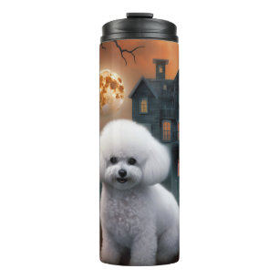 Bouteilles Isothermes Bichon Frise Halloween Effrayant 