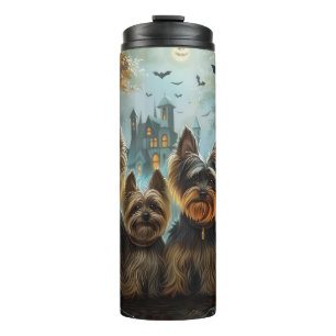 Bouteilles Isothermes Biewer Terrier Halloween Night Doggy Délice