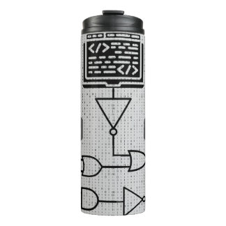 Bouteilles Isothermes Binary Code Thermal Tumbler – Modern Tech Design