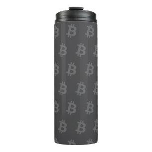 Bouteilles Isothermes Bitcoin Gris
