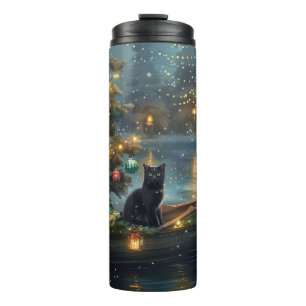 Bouteilles Isothermes Black Cat Noël Festive Voyage