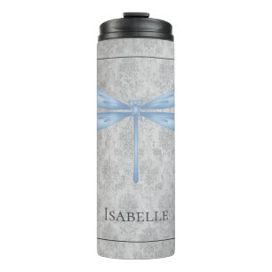 Bouteilles Isothermes Bleu Dragonfly Damas