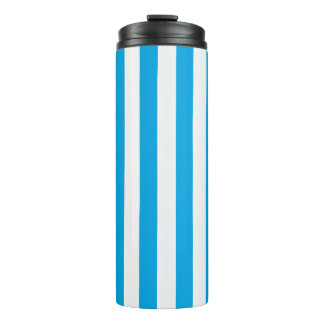 Bouteilles Isothermes Bleu et blanc rayé