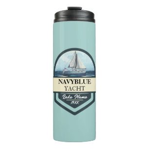 Bouteilles Isothermes Bleu Marine Ancre nautique club bateau marina