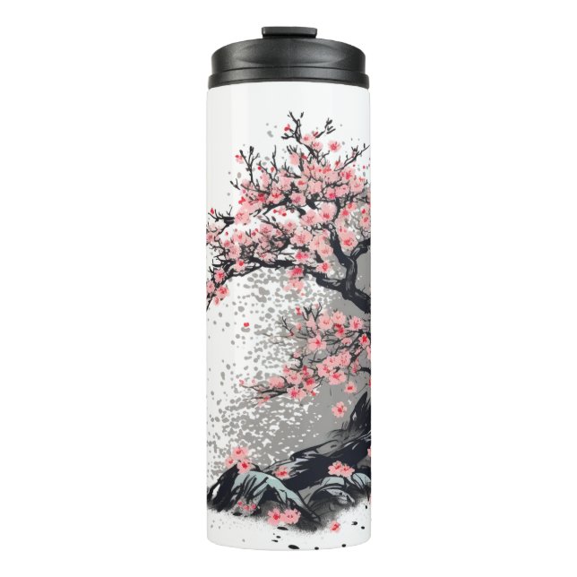 Bouteilles Isothermes Bliss de fleurs de cerisiers - (Devant)