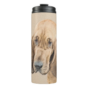 Bouteilles Isothermes Bloodhound Peinture - Joli chien d'origine art