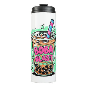 Bouteilles Isothermes Boba Blast – Sirotez ou Mourez ! Gobelet Thermique