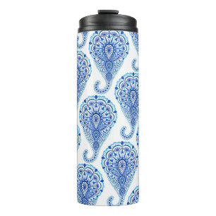 Bouteilles Isothermes Boho Chic Paisley sans fil Oriental