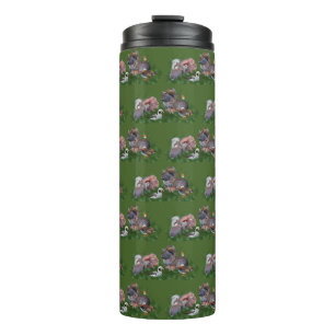 Bouteilles Isothermes Bois Animaux Paruline thermique