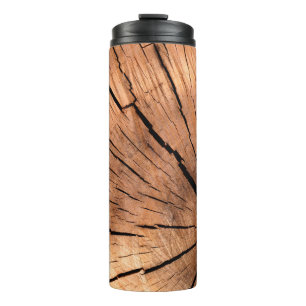 Bouteilles Isothermes Bois de bois de sciage coupe