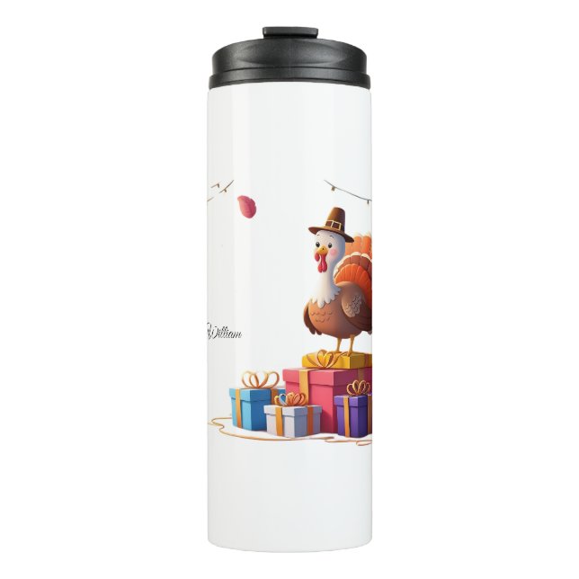 Bouteilles Isothermes Bon thanksgiving Cute Turquie Voyage (Devant)
