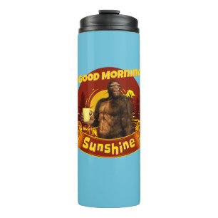 Bouteilles Isothermes Bonjour Soleil Bigfoot Café Humour Art