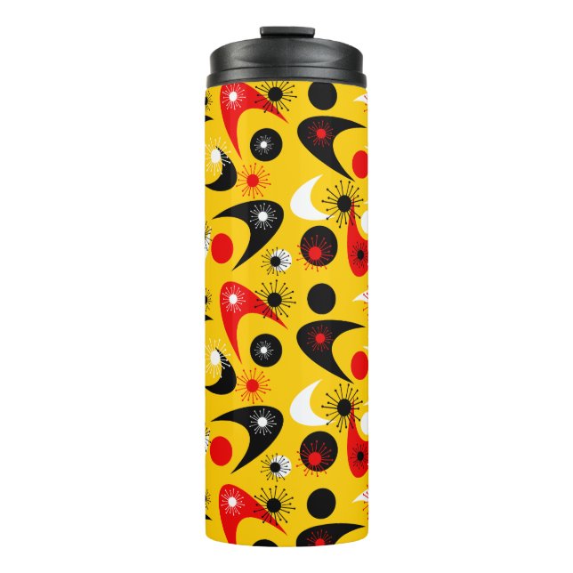 Bouteilles Isothermes Boomerangs rétro (Devant)