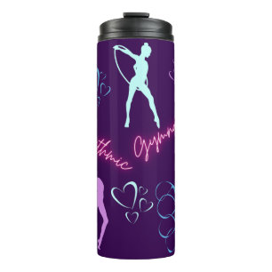 Bouteilles Isothermes Boucle de gymnastique rythmique, ruban et balle