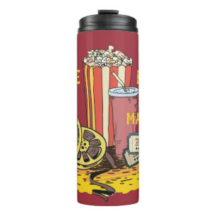 Bouteilles Isothermes Bouffée de film texte personnalisé