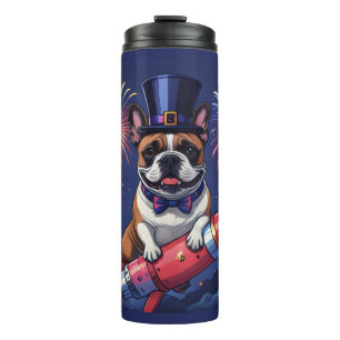 Bouteilles Isothermes Bouledogue français Nouvel An French Bulldog