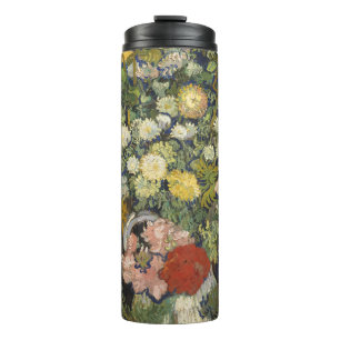 Bouteilles Isothermes Bouquet Floral Impressionniste Vintage Van Gogh