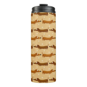 Bouteilles Isothermes Boussole mignonne Dachshunds