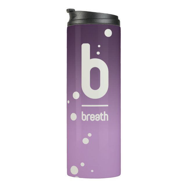Bouteilles Isothermes Boussole thermale violette (Tourné sur la droite)