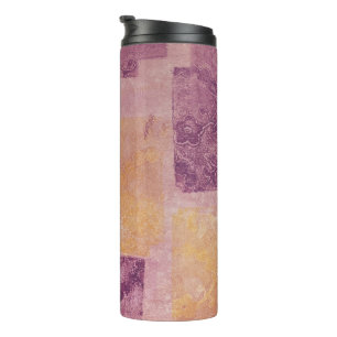 Bouteilles Isothermes Boussole thermique Carré violet et or