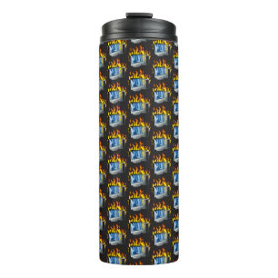 Bouteilles Isothermes Boussole thermique de feu d'ordinateur