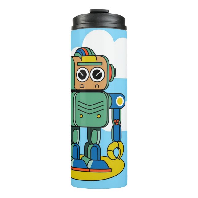 Bouteilles Isothermes Boussole thermique robotique (Devant)