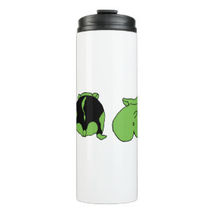 Bouteilles Isothermes Boutons de hamster vert